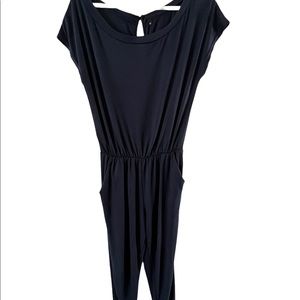 Navy blue jumpsuit size M